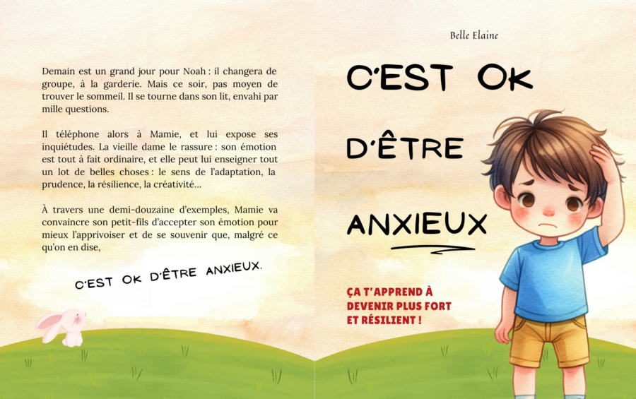 c'est ok d'être anxieux cover belle elaine