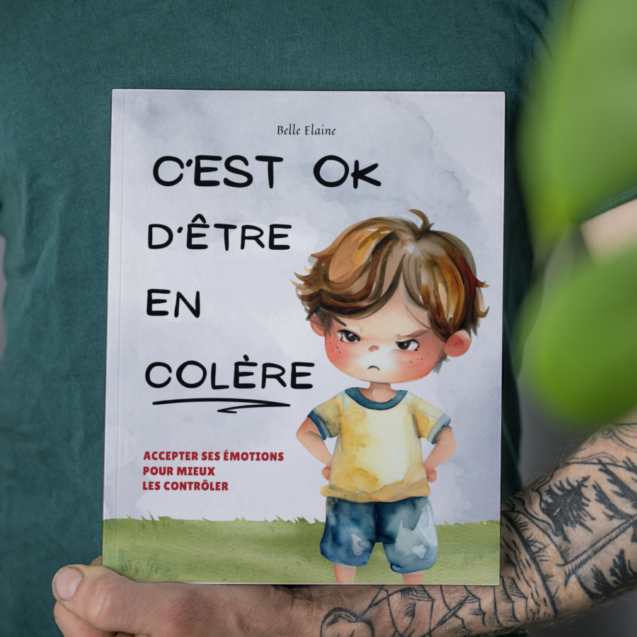 livre enfant c'est ok d'être en colère gestion émotion belle elaine