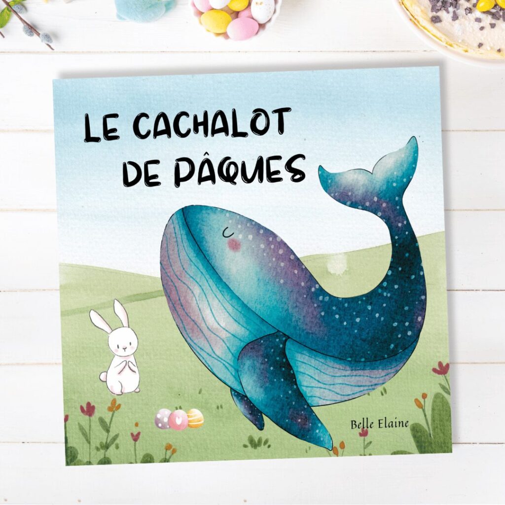 le cachalot de pâques livre enfant fête pâque oeuf lapin belle elaine auteure chasse cocos