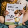 livre enfant c'est ok d'être en colère gestion émotion belle elaine auteure jeunesse album illustré apprendre cadeau