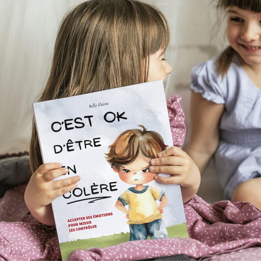 livre enfant c'est ok d'être en colère gestion émotion belle elaine auteure jeunesse album illustré
