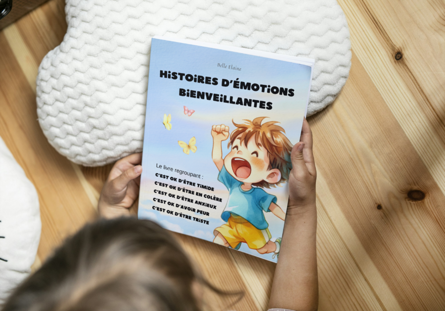 histoires d'émotions bienveillantes recueil livre enfant belle elaine auteure