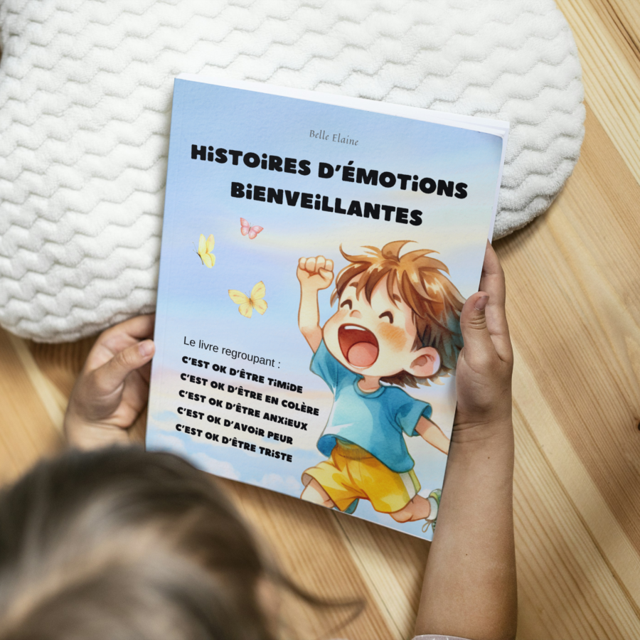 histoires d'émotions bienveillantes recueil livre enfant belle elaine auteure