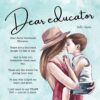 dear educator english version belle elaine auteure author book idea gift for early childhood educator cover