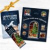 tous les Noëls sont différents livre enfant album jeunesse illustré bébé famille histoire réveillon type de familles monoparentale séparé recomposée fêter fête Belle Elaine Auteure décembre maman papa solo apprendre tout-petit bienveillant trio cadeau signet le petit livre de l'hiver