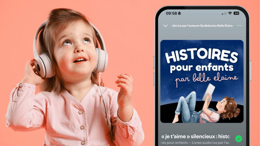 livre audio enfant gratuit histoire à écouter belle elaine auteure