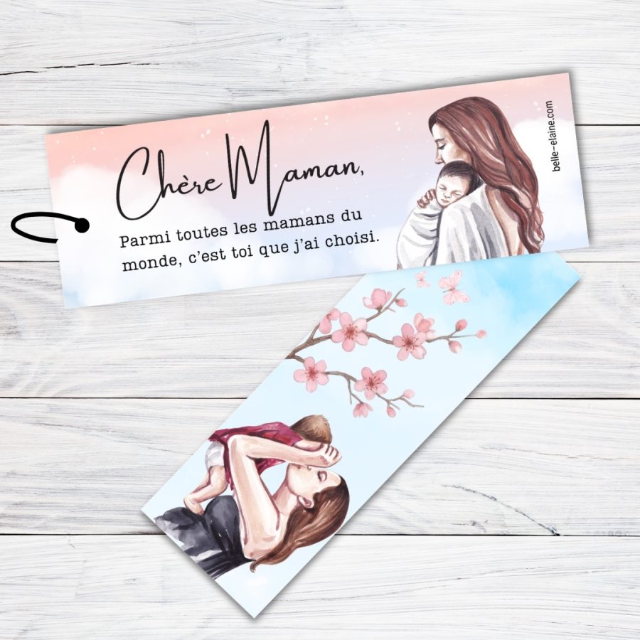 Signet personnalisé "Chère Maman"